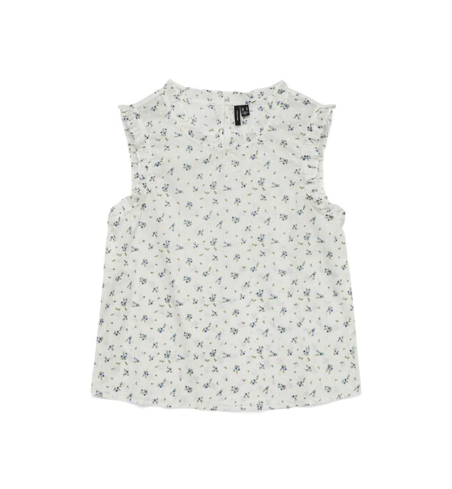 Ärmelloses Top Trine - Creme