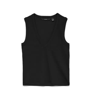 Top Regular Fit - Schwarz