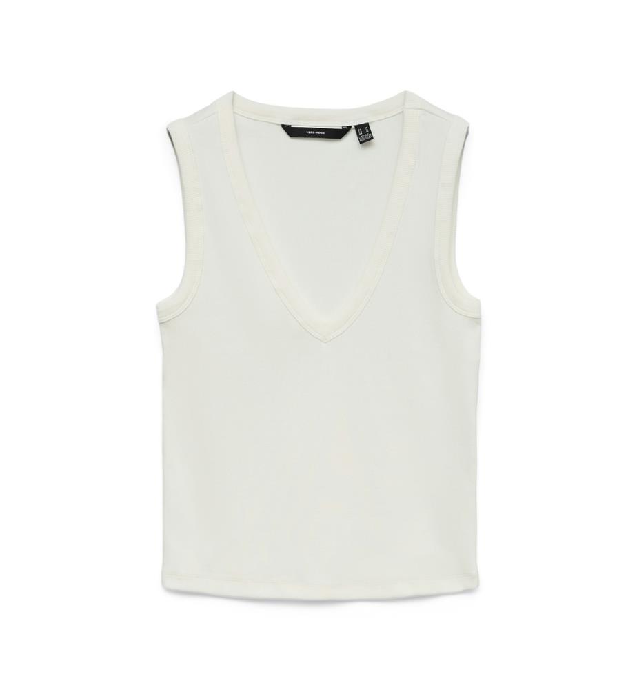 Regular Fit Top - Weiss