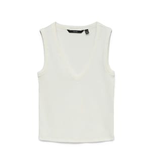 Regular Fit Top - Weiss