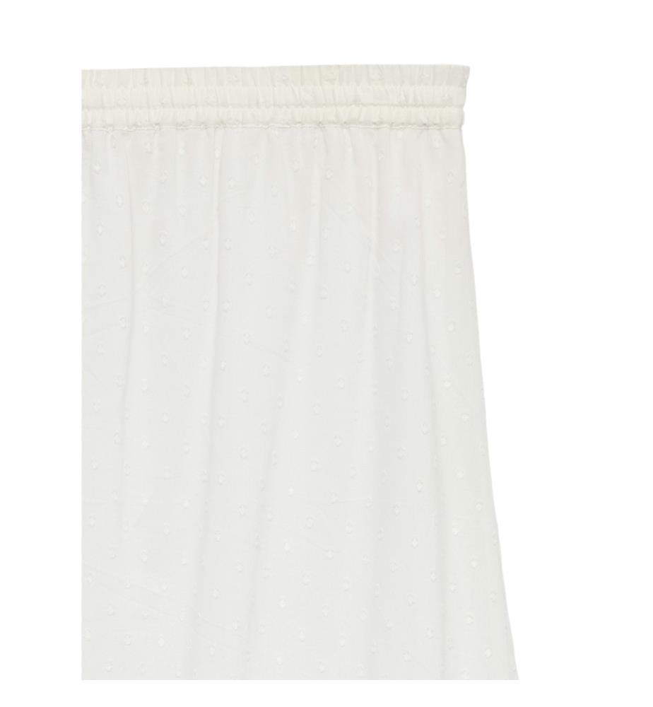 Long skirt - White