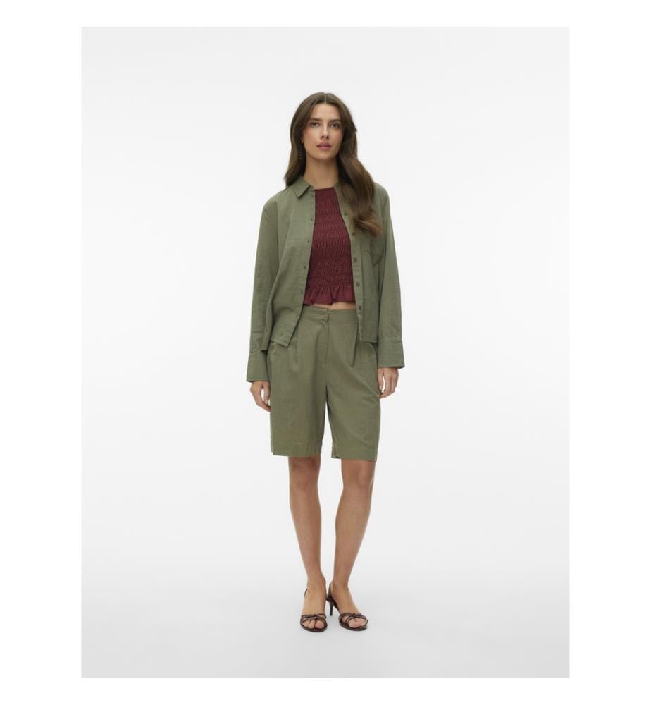 Bermuda-Shorts Regular Fit - Khaki