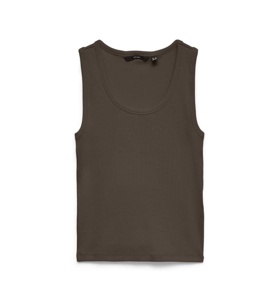 Relaxed Fit Tanktop - Braun
