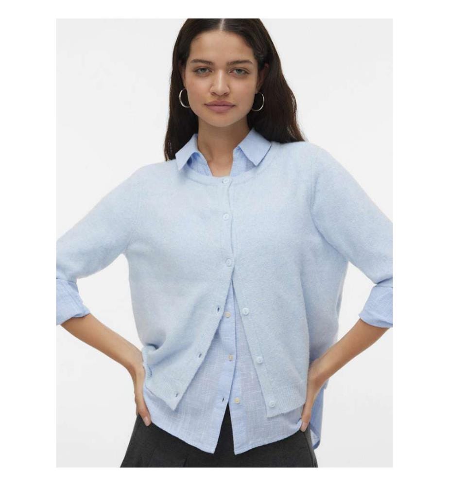 Strickjacke - Kaschmirblau