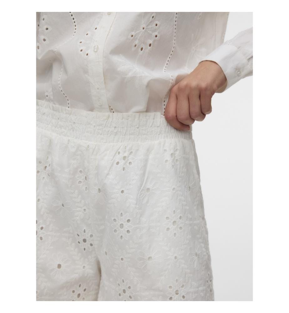 Regular Fit Shorts - Weiss