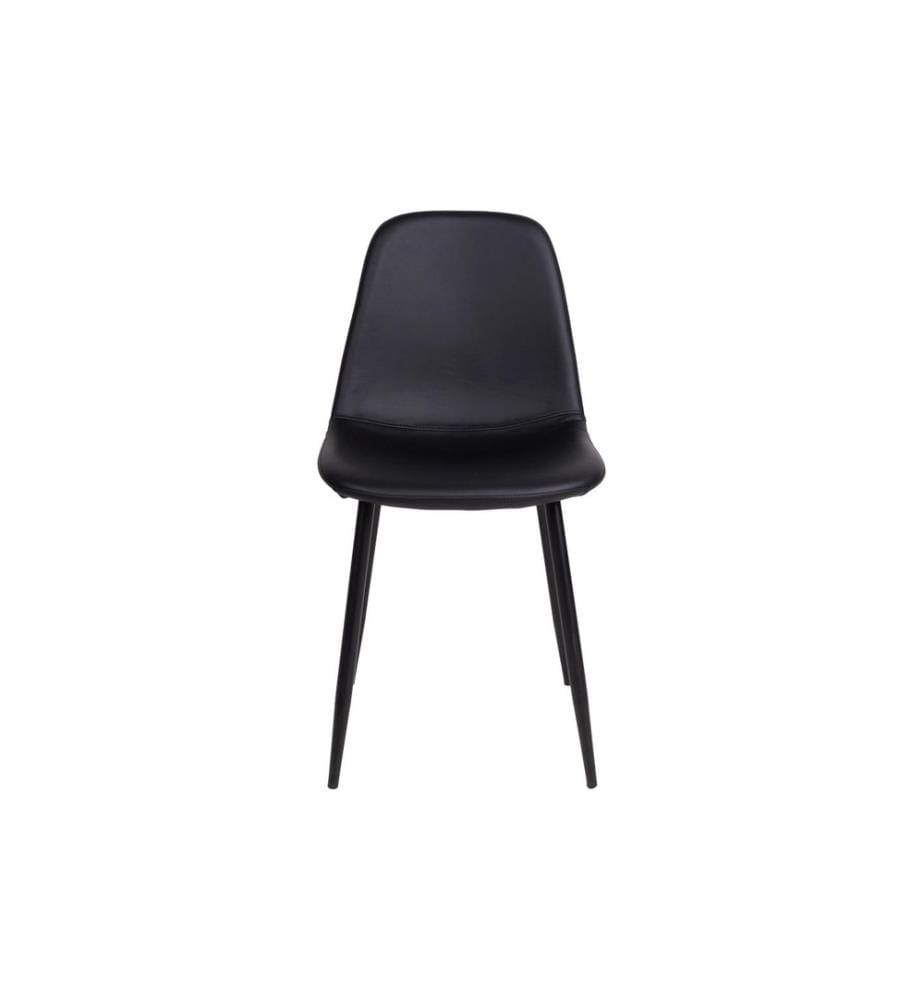 House Nordic - Stuhl Stockholm 2 Stück, 86 x 50 cm, Schwarz