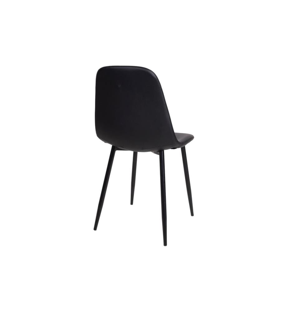 House Nordic - Stuhl Stockholm 2 Stück, 86 x 50 cm, Schwarz