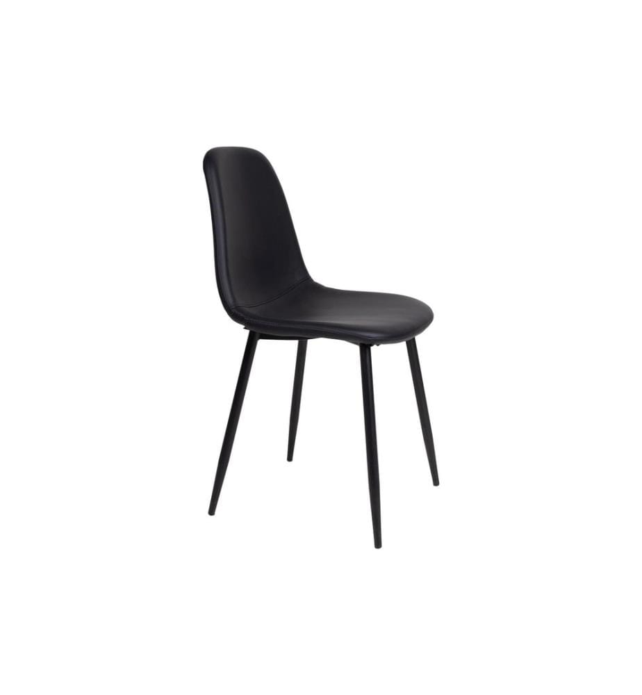 House Nordic - Stuhl Stockholm 2 Stück, 86 x 50 cm, Schwarz