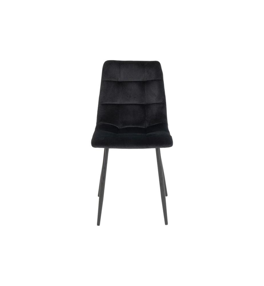House Nordic - Stuhl Middelfart 2 Stück, 86 x 55 cm, Schwarz