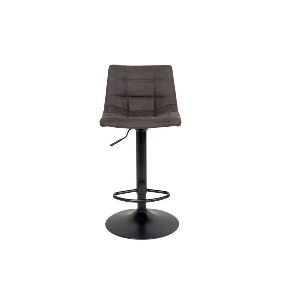 House Nordic - Barhocker Middelfart 2 Stück, 86 x 55 cm, Dunkelgrau/Schwarz
