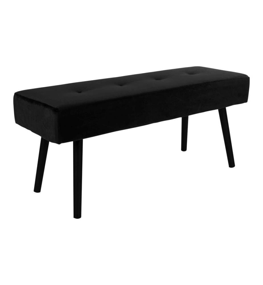 House Nordic - Banc Skiby 100 x 44 cm, Noir