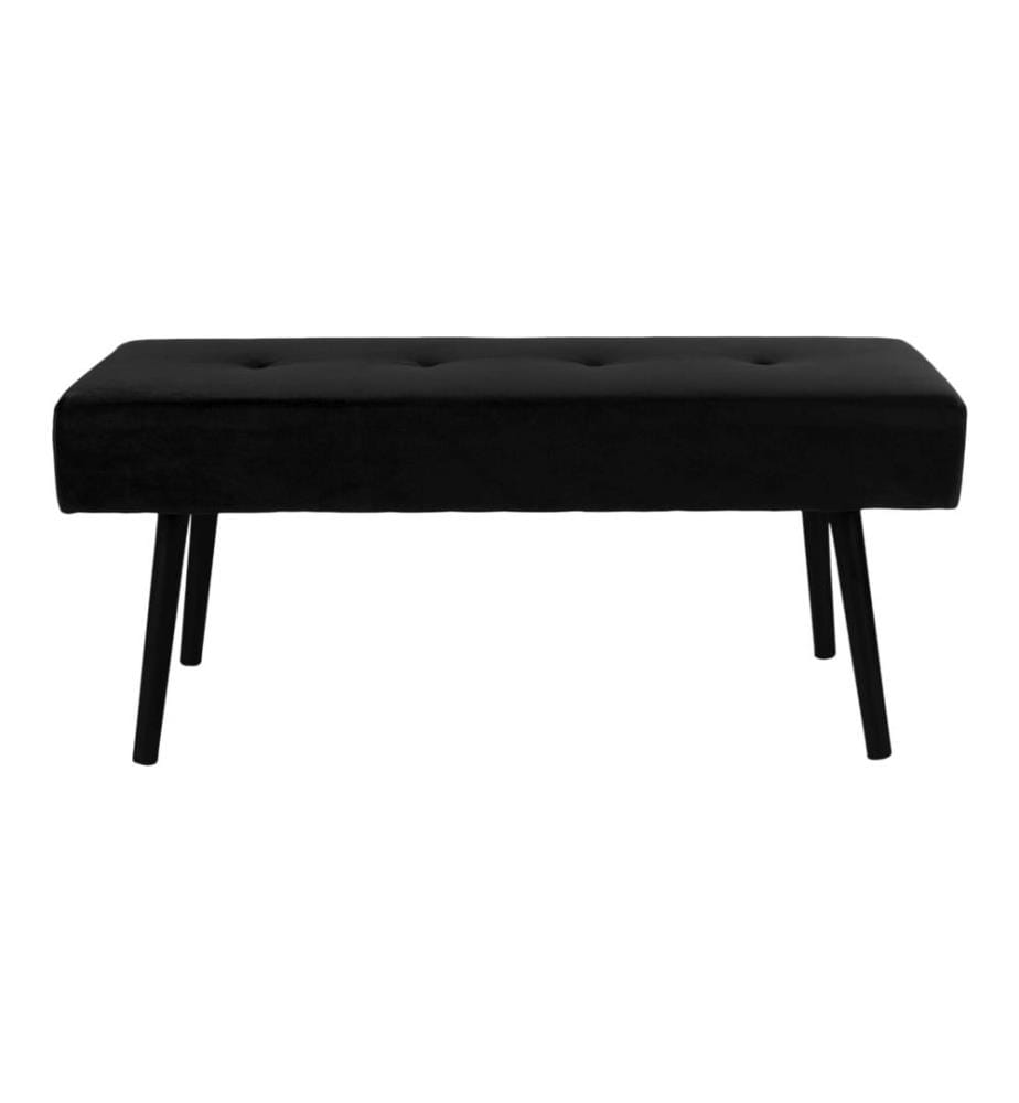 House Nordic - Banc Skiby 100 x 44 cm, Noir