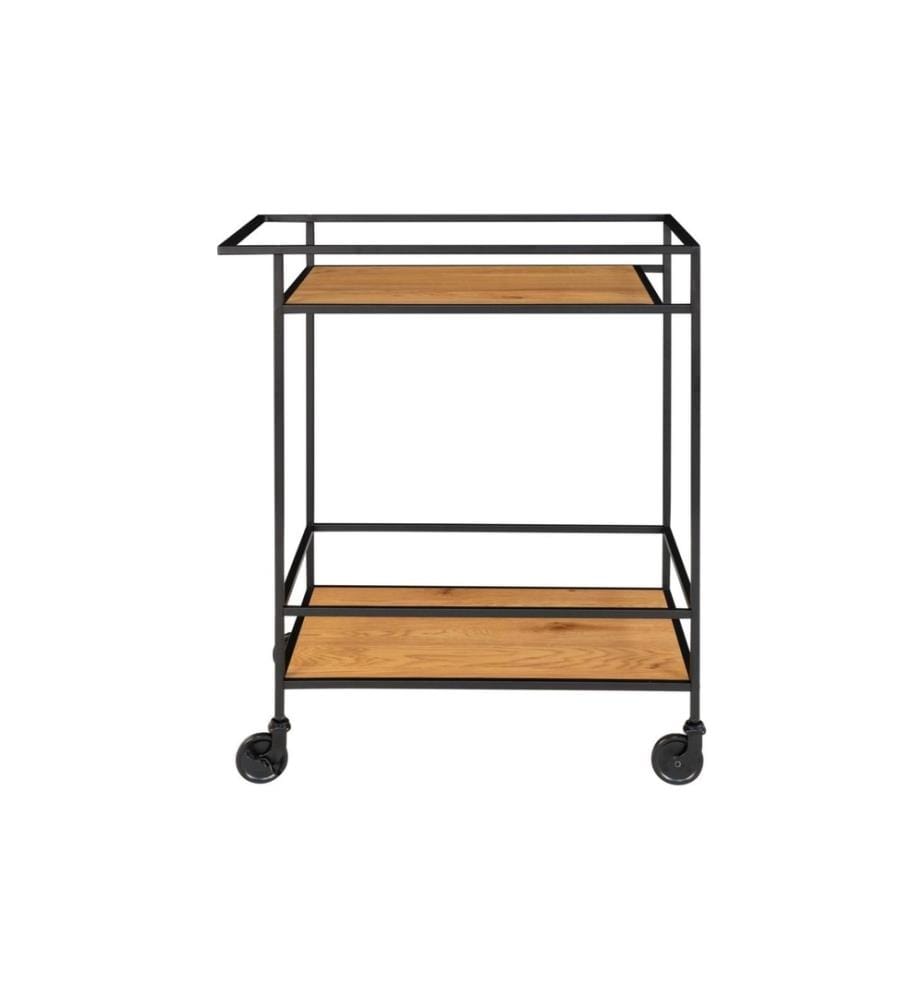 House Nordic - Bartrolley Vita 79 x 68 cm, Nature/Schwarz
