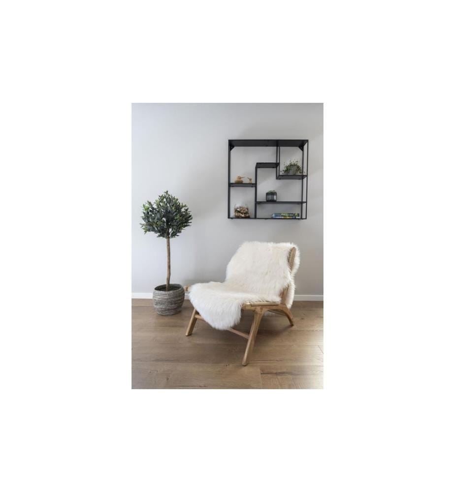 House Nordic - Fourrure d'imitation 180 x 60 cm, Blanc