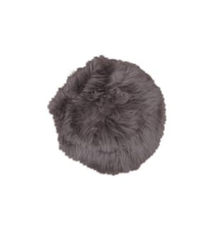 House Nordic - Peau d'agneau Ø 35 cm, gris clair