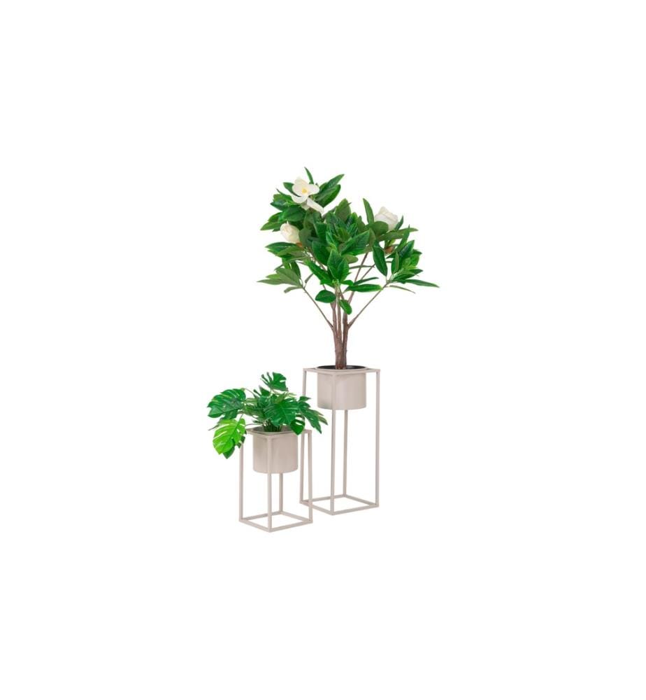 House Nordic - Pot de fleur Marla 2 pièces, Beige