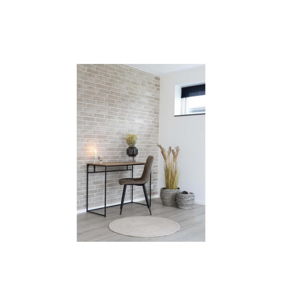 House Nordic - Teppich Menorca Ø 120 cm, Hellbeige