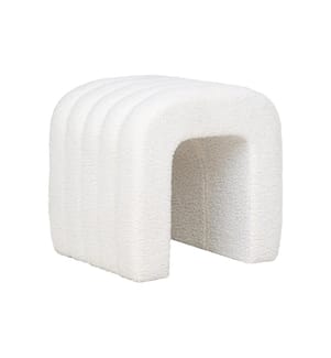House Nordic - Pouf Colma Blanc
