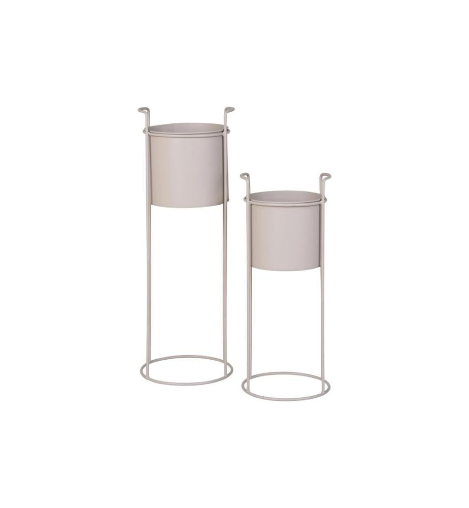 House Nordic - Blumentopfhalter Rabo 2 Stück, Sand