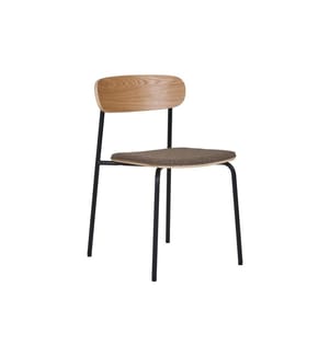 House Nordic - Chaise Estepona 2 pièces, 77 x 51 cm, Brun