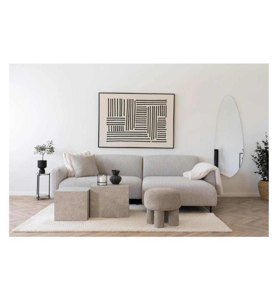 House Nordic - Coussin Kobe 45 x 45 cm, Sabler
