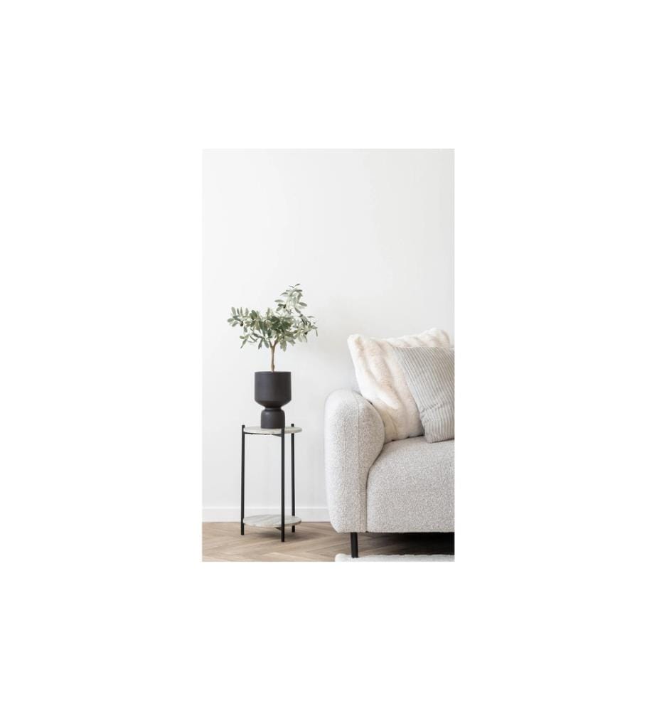 House Nordic - Coussin Galena 45 x 45 cm, Blanc