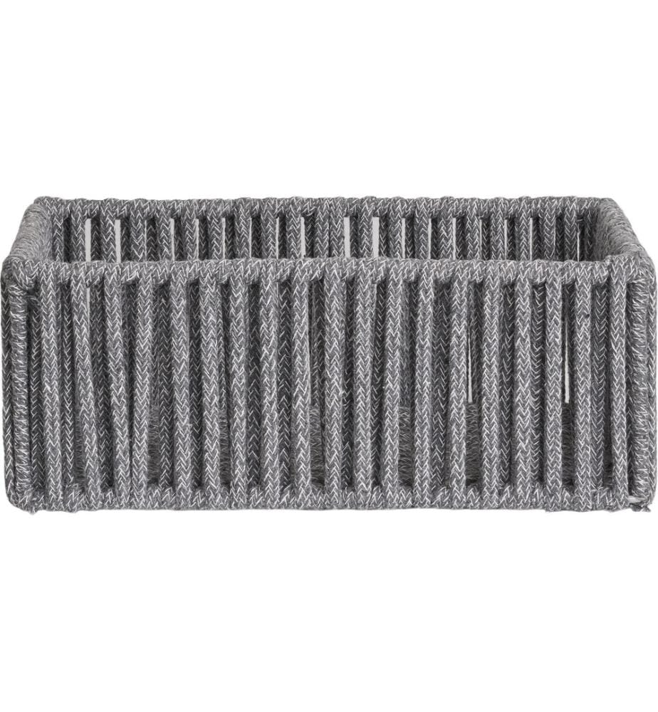 House Nordic - Panier de rangement Arese 3 pièces, Gris