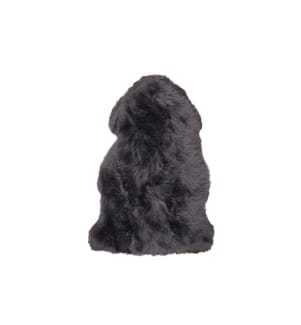 House Nordic - Peau d'agneau 50 x 85 cm, Gris foncé