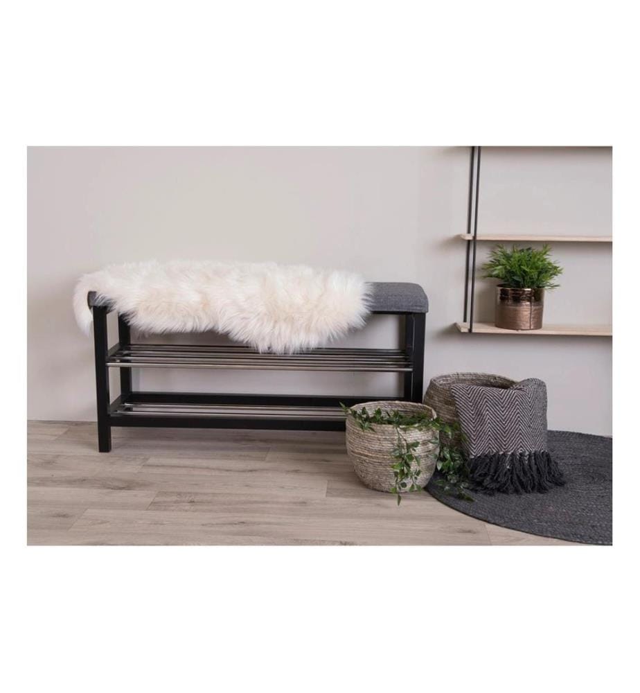 House Nordic - Fourrure d'imitation 50 x 85 cm, Ivory