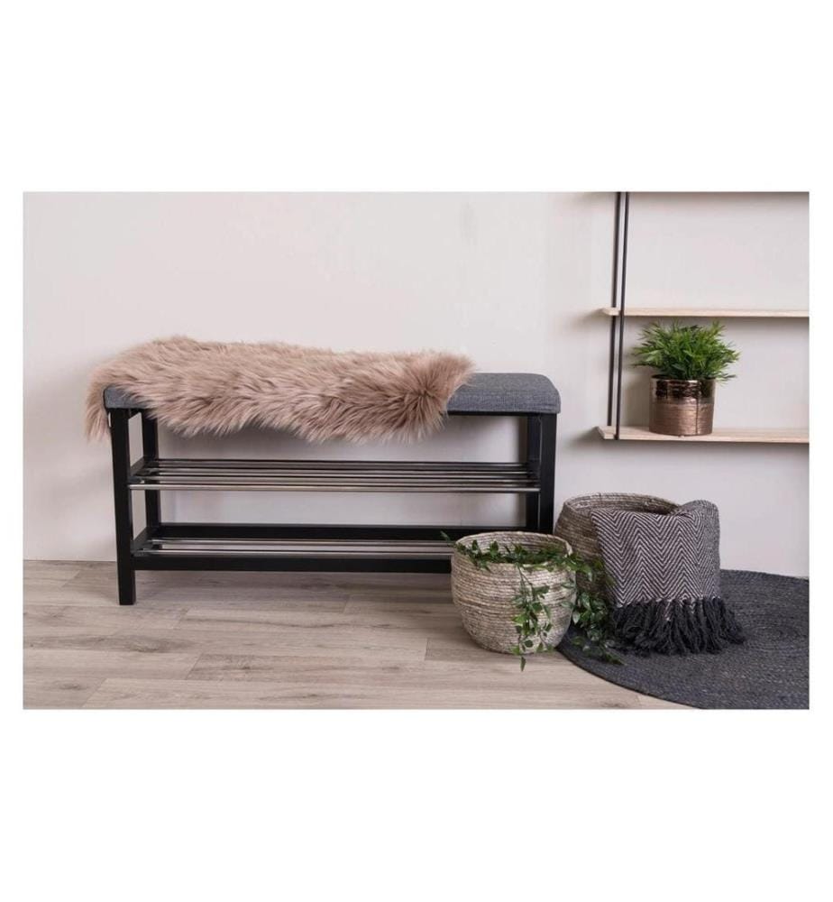 House Nordic - Fourrure d'imitation 50 x 85 cm, Brun