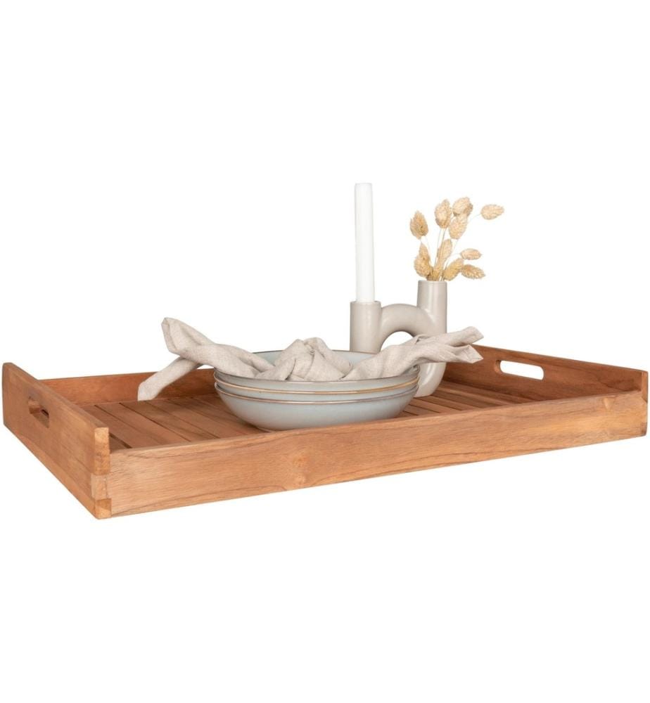 House Nordic - Serviertablett Faro Braun
