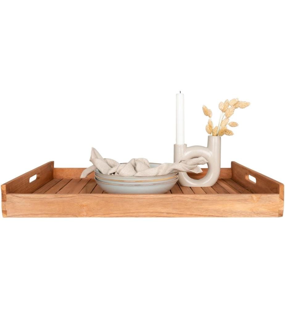 House Nordic - Serviertablett Faro Braun