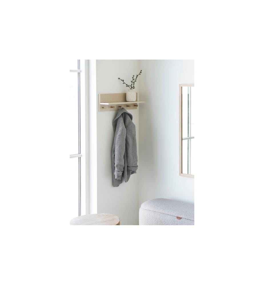 House Nordic - Regal Rocca 12 x 50 x 16 cm, Beige