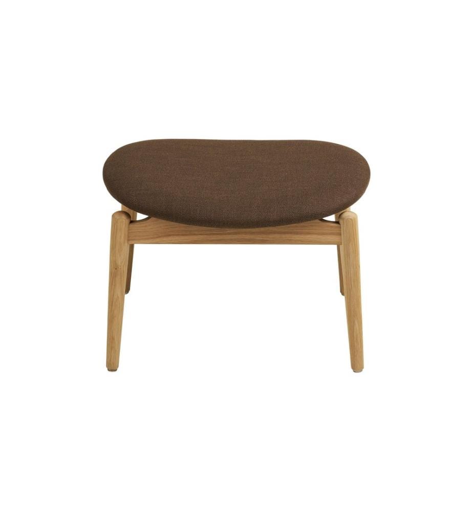 House Nordic - Tabouret Olvera Footrest 43 x 53.5 x 38 cm, brun naturel