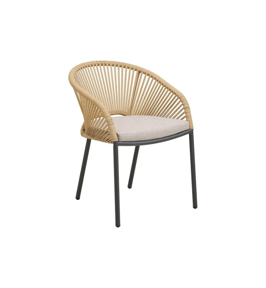 House Nordic - Gartenstuhl Novella Beige/Sand