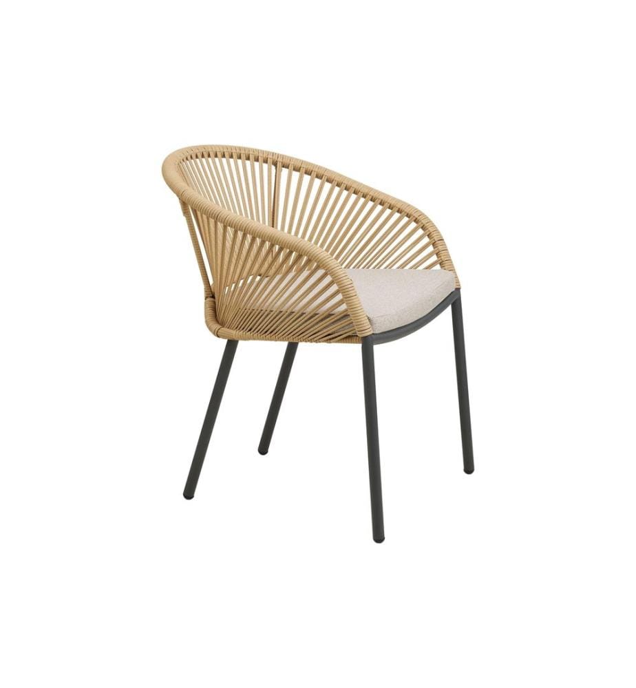 House Nordic - Gartenstuhl Novella Beige/Sand