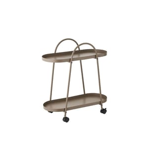 House Nordic - Servierwagen Empoli 60 x 27.5 x 64 cm, Braun
