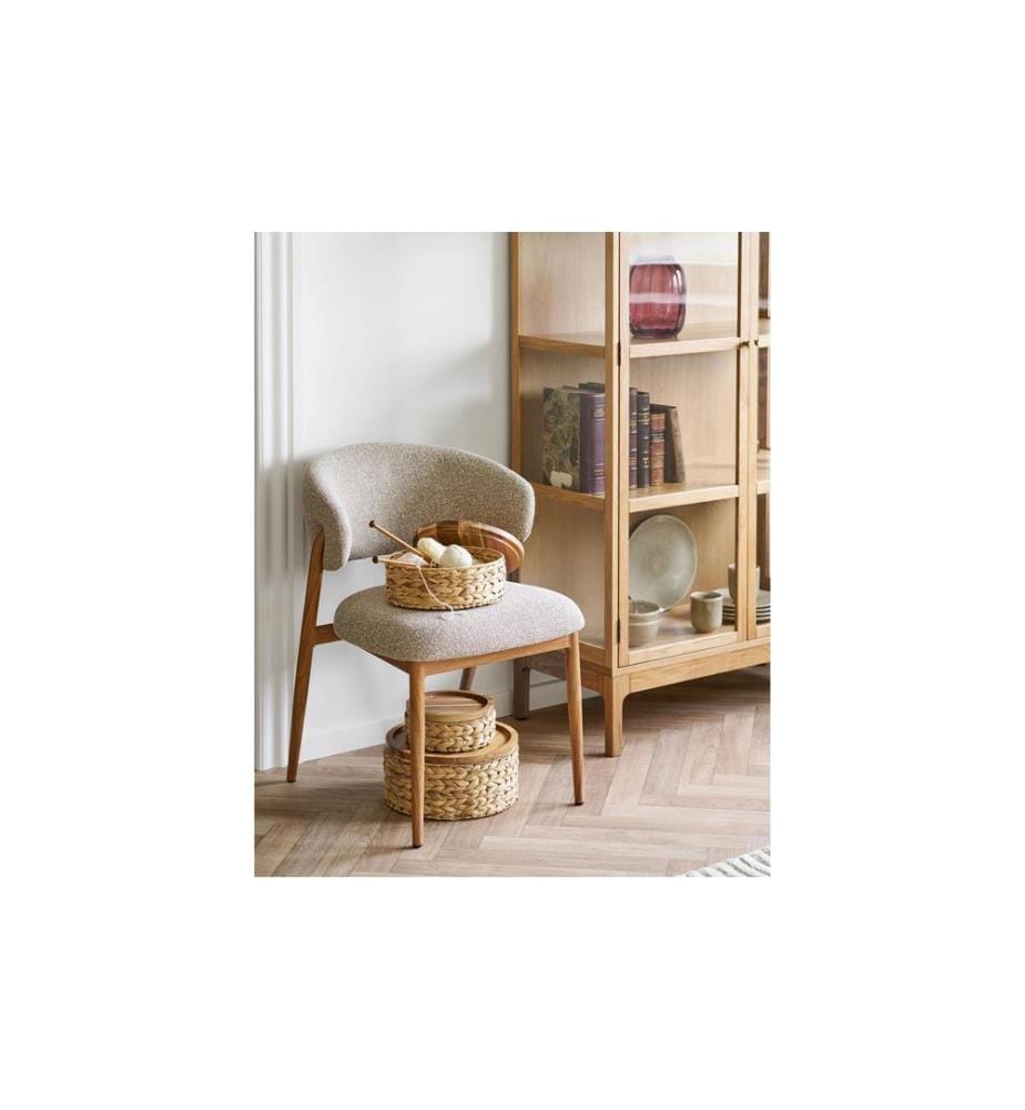 House Nordic - Panier de rangement Botofte, Jacinthe d'eau, lot de 3