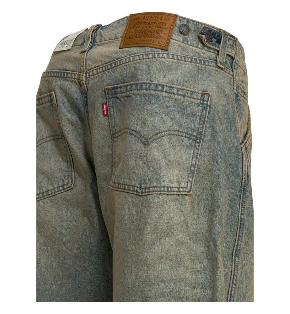 Jeans a gamba larga "Baggy Barrel" - Azzurro
