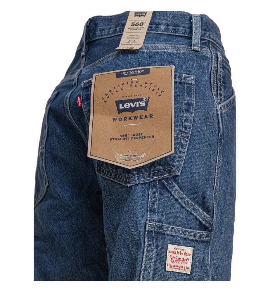 "Carpenter 568™ Loose Straight" Jeans - Blau