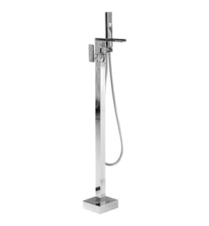 Rubinetteria per vasca da bagno freestanding BOYOMA Argento