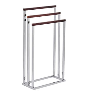 Porte-serviettes CHARRAS Métal Argenté
