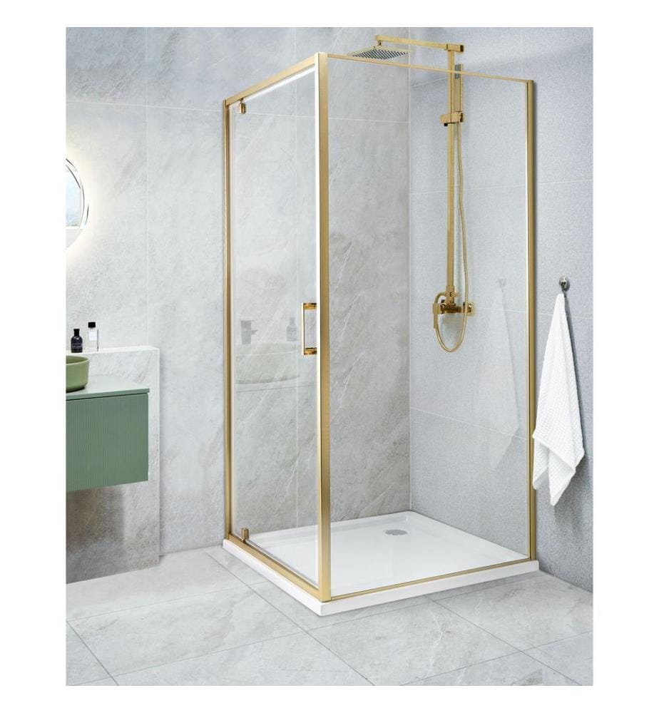 Cabina doccia DARLI 90 x 90 x 185 cm Oro