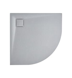 Piatto doccia PARON 80 x 80 x 3 cm Grigio