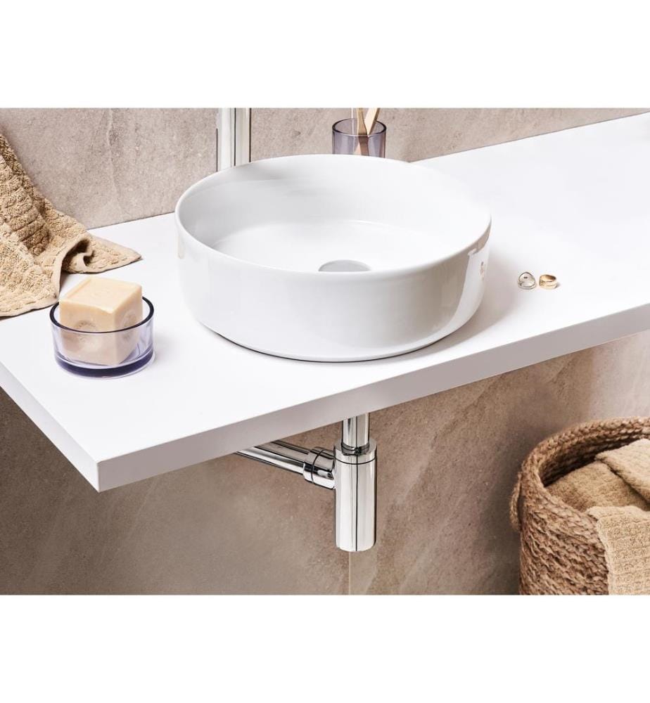 Flaschensiphon mit Click-Clack-Ventil MAFREDI Messing Silber