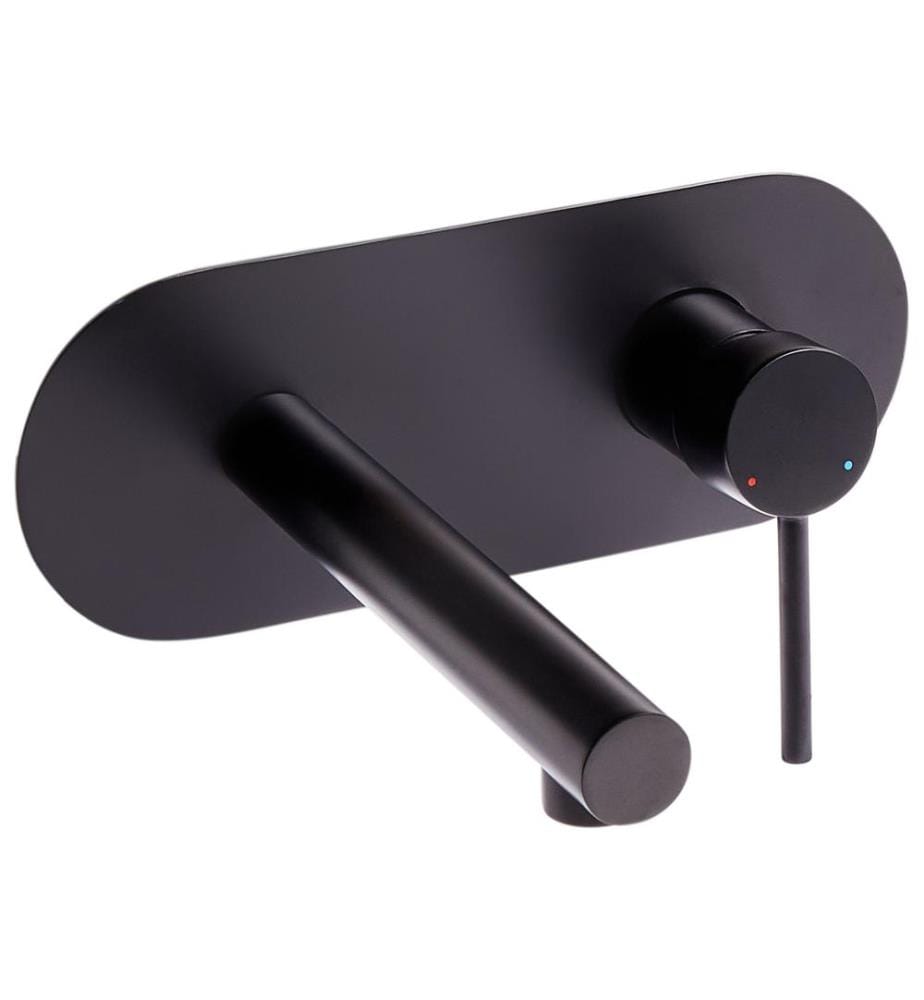 rubinetto miscelatore da parete per lavabo CLAVIJO Ottone Nero