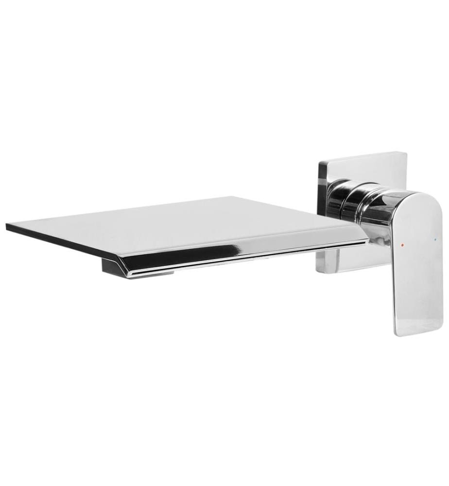 rubinetto miscelatore da parete per lavabo APONWAO Ottone Argento