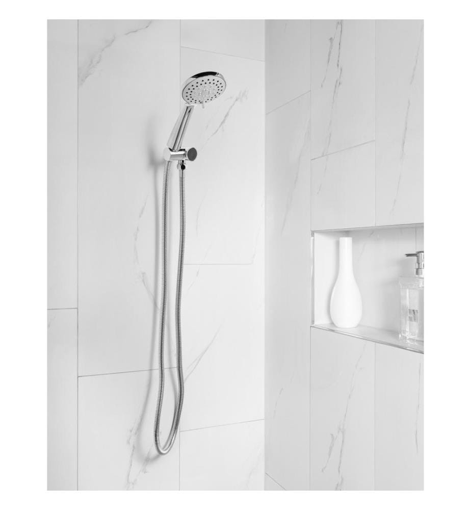 Shower Head and Hose Kit TAMUSHAL 3-function Silver