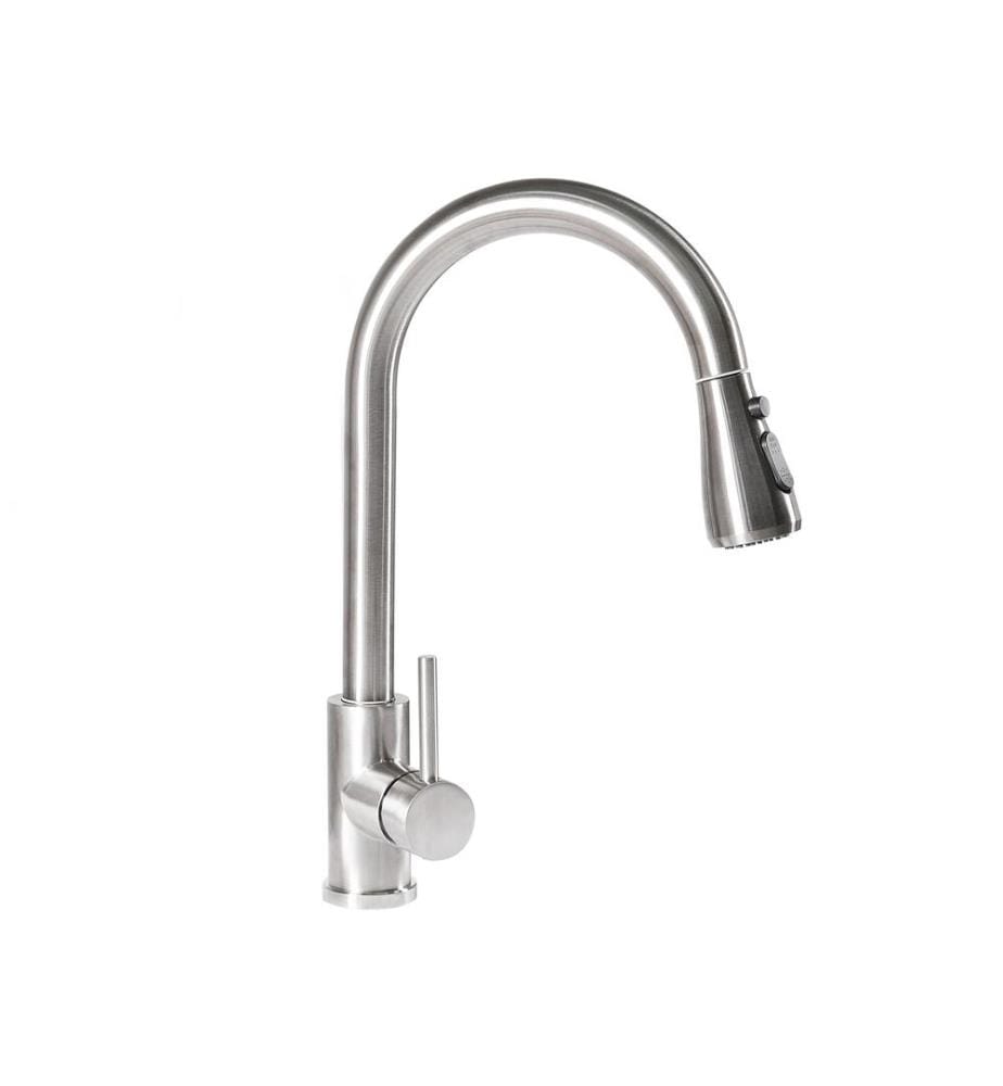 Kitchen Pull Out Tap PAIMUN Silver
