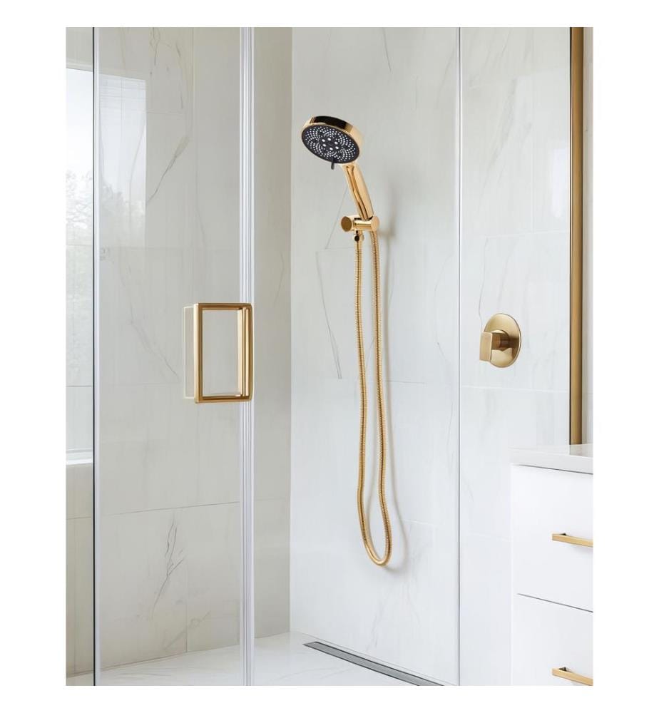 Shower Head and Hose Kit ICHMA 5-function Gold